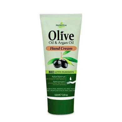 Afbeelding van HerbOlive Handcrème *Olijfolie &amp; Arganolie* 100ml
