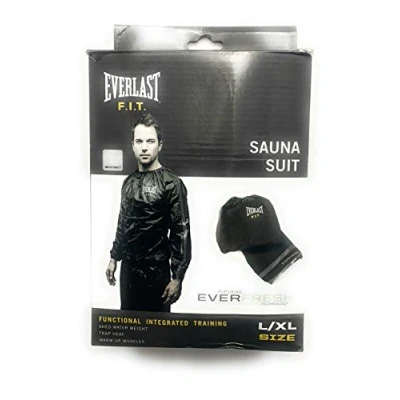 Afbeelding van Everlast Sauna Suit EVERFRESH Zweetpak Zwart L/XL
