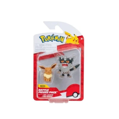 Afbeelding van Pokemon: Battle Figure Pack Eevee &amp; Perrserker