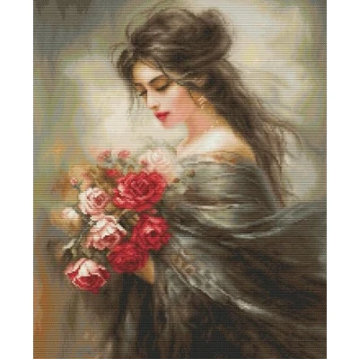 Afbeelding van Luca S Serene Beauty borduren (pakket) B703