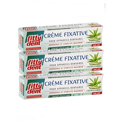 Afbeelding van Fittydent fixatiecrème, 3 tubes à 40 g (3)