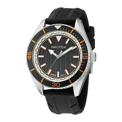 Afbeelding van Nautica Windward Horloge, Heren, Maat: One Size, Black