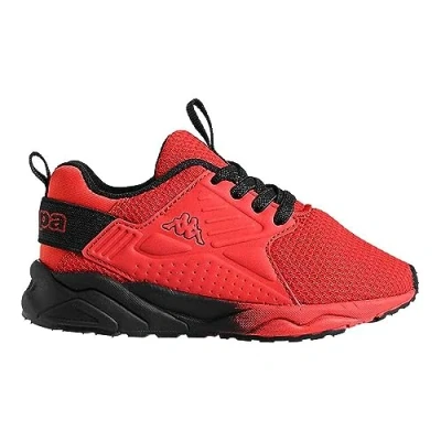 Afbeelding van Kappa San Puerto El Kid, uniseks kindersneakers, Rood Zwart