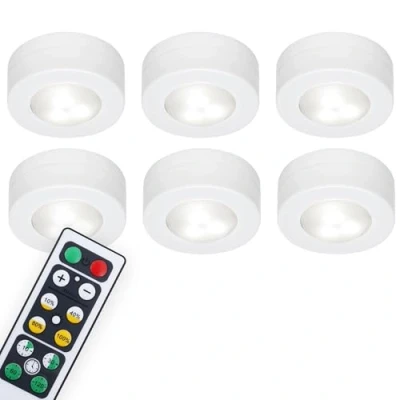 Afbeelding van Briloner Leuchten CABINET Kastverlichting LED Dimbaar Met afstandsbediening 3M kleefpads Wit