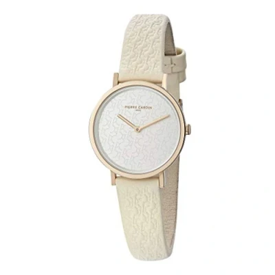 Afbeelding van Pierre Cardin Dammes Accessoires Montres Analogues Crème One Size