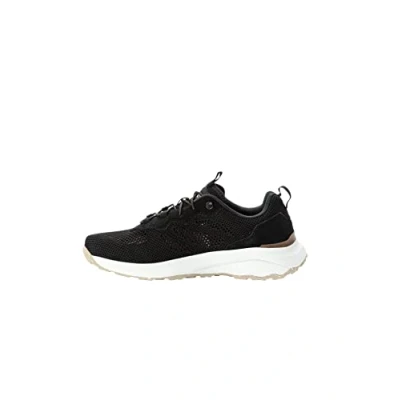 Afbeelding van Jack Wolfskin Dromoventure Knit Low W wandelschoenen voor dames, zwart.