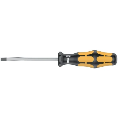 Afbeelding van Wera kraftform plus schroevendraaier met zeskantschacht en slagkop sleuf 3,5 x 80mm