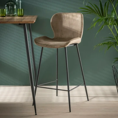 Afbeelding van Verona barstoel 67cm champagne