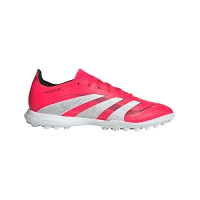 Afbeelding van adidas Performance Predator League TURF Voetbalschoenen voor kunstgras, Heren, Maat: 43 1/3, Lucid red/footwear white/core black Kunststof/ textiel