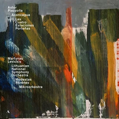 Afbeelding van Martynas Levickis, Lithuanian National Symphony Orchestra Piazzolla: Aconcagua Las Cuatro Estaciones Portenas (LP)