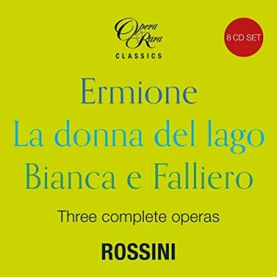 Afbeelding van Rossini in 1819: Three Complete Operas