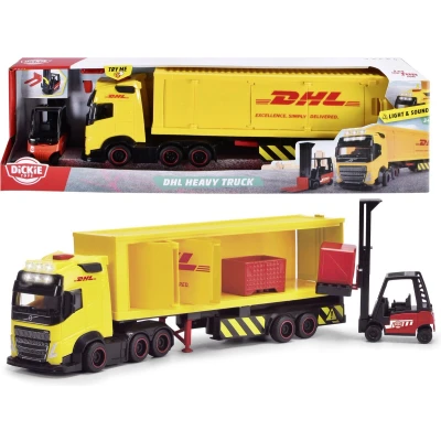 Afbeelding van Dickie Toys Vrachtwagen Volvo DHL truck Kant en klaar model (model)
