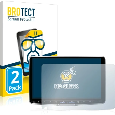 Afbeelding van BROTECT Screenprotector voor Alpine iLX F905D Folie Beschermfolie transparant (2 Stuks)