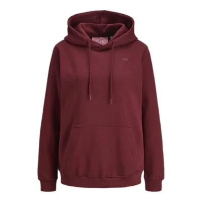 Image de JACK &amp; JONES Jxabbie RLX Ls Every Hood SWT Noos, Bordeaux, S