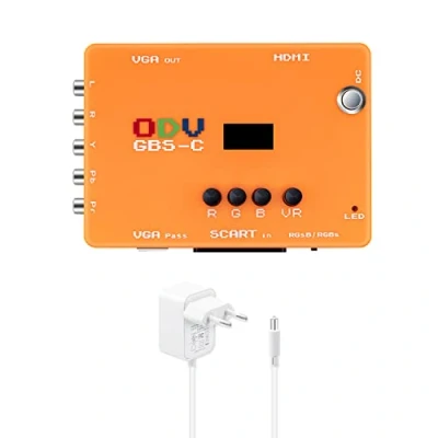 Afbeelding van Mcbazel ODV GBS C YPbPr Component/VGA/RGBS Scart naar VGA/HDMI Scan Converter voor Retro Gaming Console Ondersteuning HDMI 720p/960p/1080p Output