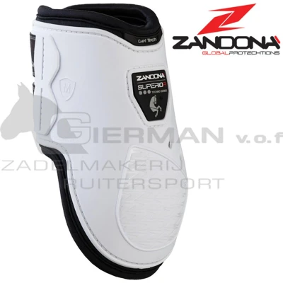 Afbeelding van Zandona Superior kogelbeschermers wit maat:l