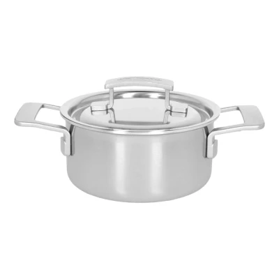 Afbeelding van Demeyere Industry 5 Kookpot Met Deksel 18 Cm