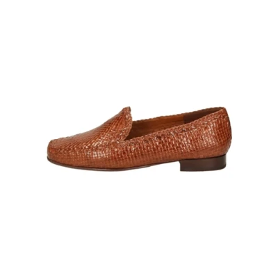Afbeelding van Sioux Instappers, Dames, Maat: 35.5, Brown Leer