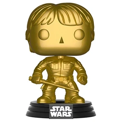 Afbeelding van Funko Pop! Star Wars Luke Skywalker Metallic Gold