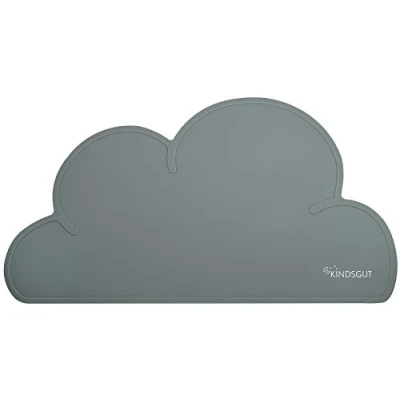Afbeelding van placemat Wolk, set, donkergrijs