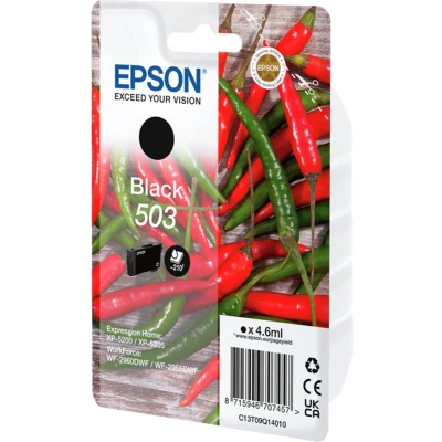 Afbeelding van Epson 503 (C13T09Q14010) Inktcartridge Zwart