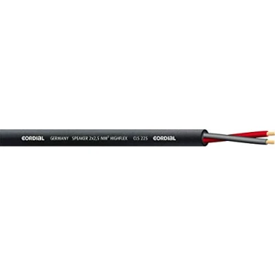 Afbeelding van Cordial CLS 225 Lautsprecherkabel 100 m Rolle Luidsprekerkabel