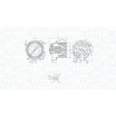 Afbeelding van Magneti Marelli Kachelventilator 069412236010