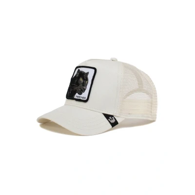 Afbeelding van Goorin Bros Trucker Panther Pet, Heren, Maat: One Size, Weiß