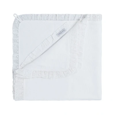 Afbeelding van Baby&#039;s Only Wikkeldeken Classic Calm Wit