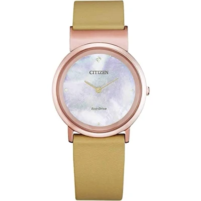 Afbeelding van Citizen Watch EG7073 16Y, Beige, riem, Riem