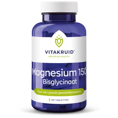 Afbeelding van Magnesium Bisglycinaat Vitakruid Tablet