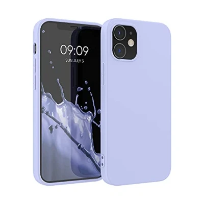 Afbeelding van kwmobile telefoonhoesje geschikt voor Apple iPhone 12 / Pro Hoesje smartphone Back cover in pastel lavendel