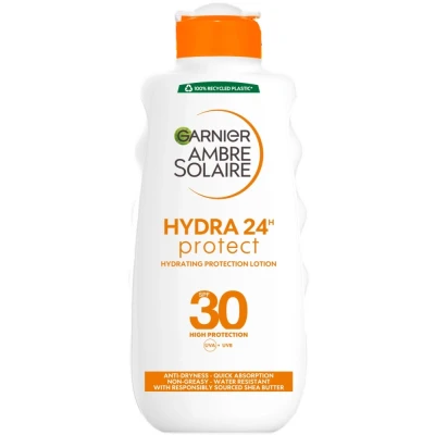 Afbeelding van Garnier Ambre Solaire Hydra 24h Protect SPF30 Zonnemelk
