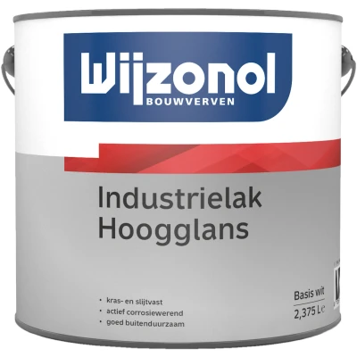 Afbeelding van Wijzonol Industrielak Hooggglans 2,5 liter Kunststof &amp; metaal verf