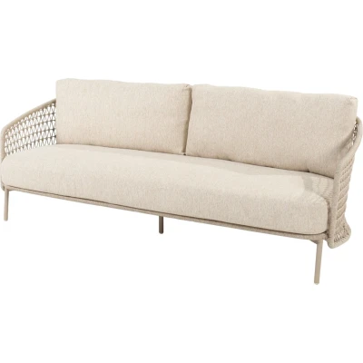 Afbeelding van 4 Seasons Outdoor Puccini Loungebank Latte Beige Tuinbanken