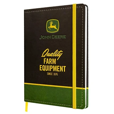 Afbeelding van Notitieboek John Deere Farm Equipment Logo Zwart