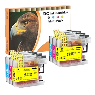 Afbeelding van D&amp;C Inktcartridge compatibel met Brother LC 223 XL voor DCP J4120DW J562DW MFC J4420DW J4425DW J4620DW J480DW J5320DW J5620DW (6 Verpakking: