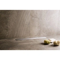 Afbeelding van Easy Drain Compact 50 douchegoot met zijuitloop mm 120 cm (RVS
