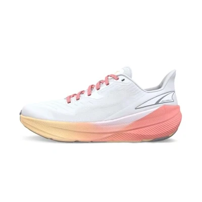 Afbeelding van Altra Experience FLOW Hardloopschoenen voor op de weg, Dames, Maat: 36, White/coral Textiel/ synthetisch
