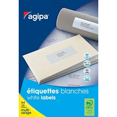 Image de P25f 1100 etiq mu 50x25 pefc agipa 19603