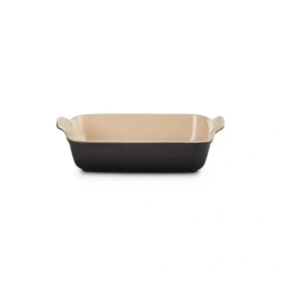 Afbeelding van Le Creuset Ovenschaal Rechthoekig Mat Zwart 26cm 2,3l