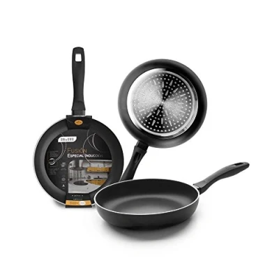Afbeelding van Ibili 450018 Fusion braadpan, aluminium/roestvrij staal, 18 cm