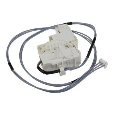 Image de Interrupteur de porte Whirlpool Indesit 481010552846 lave linge C00441247 deurvergrendeling