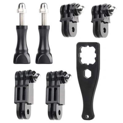 Afbeelding van HSU Draaibare verlengarm, verstelbaar, houder met oorschroeven, voor GoPro Hero 10/9/8/7/6/5/4/3 en andere actiecamera&#039;s