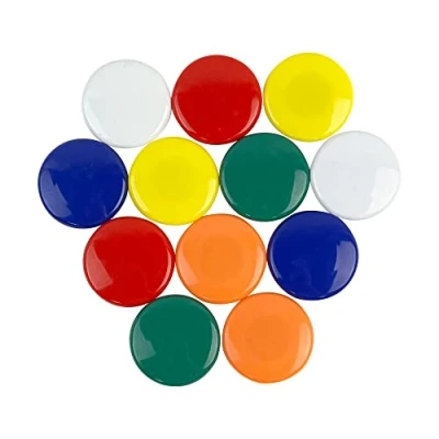 Afbeelding van Magnet Expert Groot passend paneel/planningsmagneet (40 mm diameter x 8 hoog) (1 verpakking van 12)