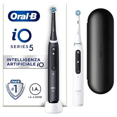Afbeelding van Oral B iO 5N Zwart en Wit duo pack