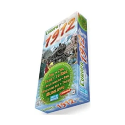 Image de Jeu de stratégie Asmodee Les Aventuriers du Rail 10 Map Collection 2 Inde/Suisse