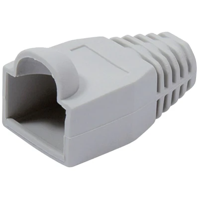 Afbeelding van Value knikbescherming voor RJ 45, grijs, 10 stuks 12.99.0000 Grijs stuk(s)