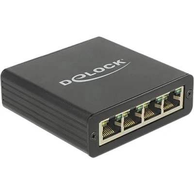 Afbeelding van Delock Adapter USB 3.0 &gt; 4 x Gigabit LAN