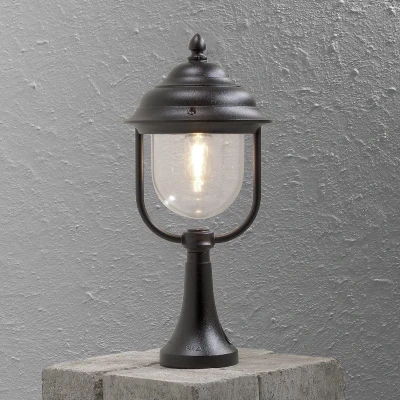 Afbeelding van Staande buitenlamp Spaarlamp E27 75 W Konstsmide Parma 7224 750 Zwart